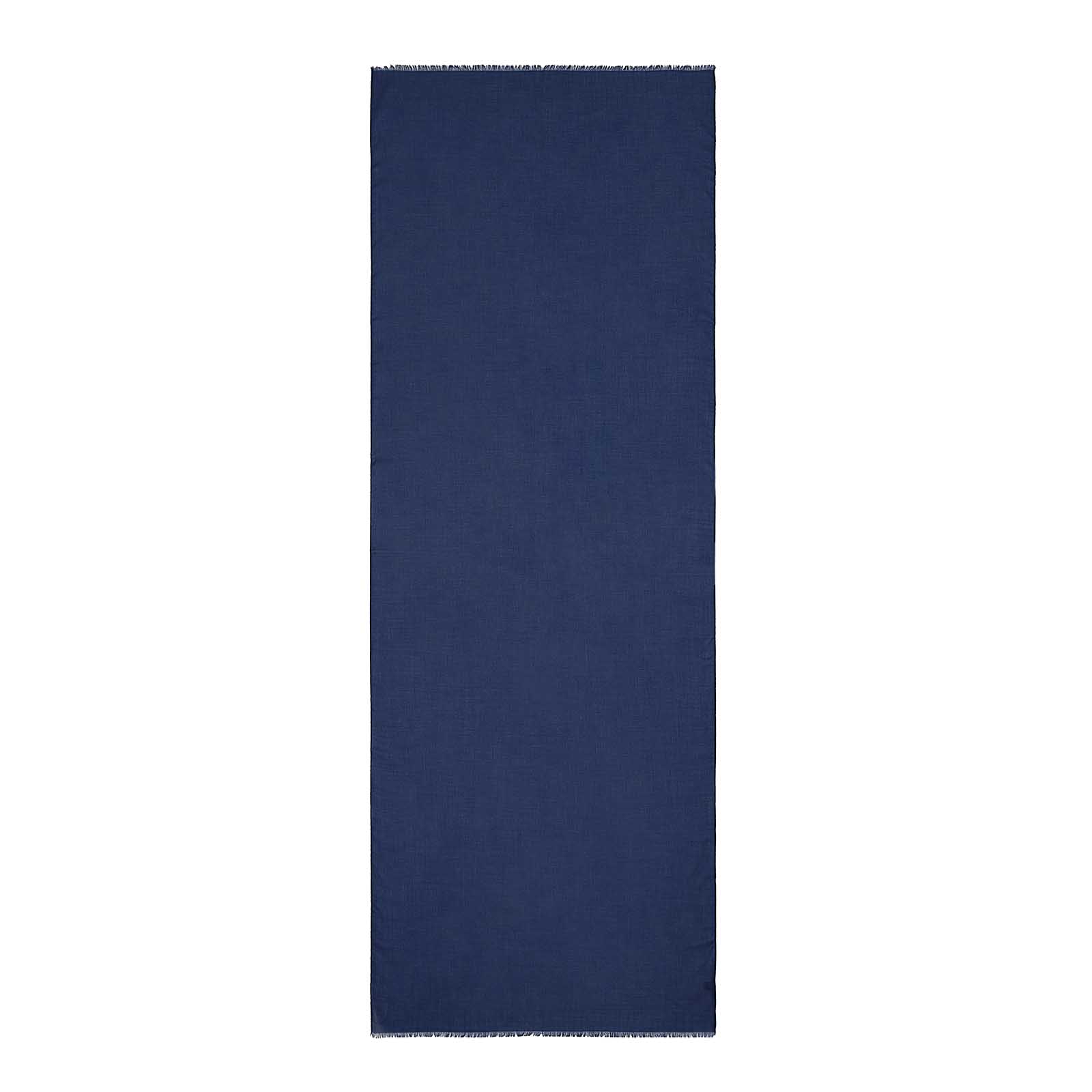 Rubinacci Sciarpa in cashmere blu indaco Sconti questo mese