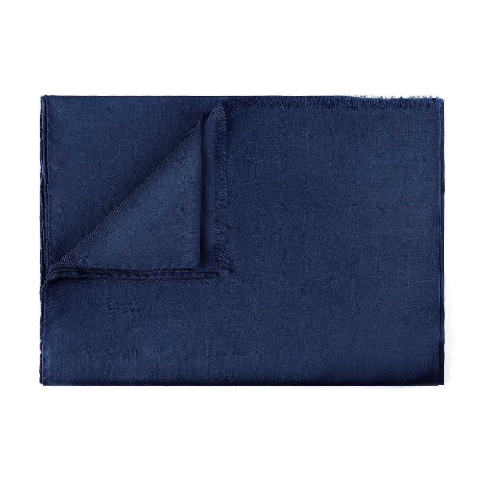 Rubinacci Sciarpa in cashmere blu indaco Sconti questo mese