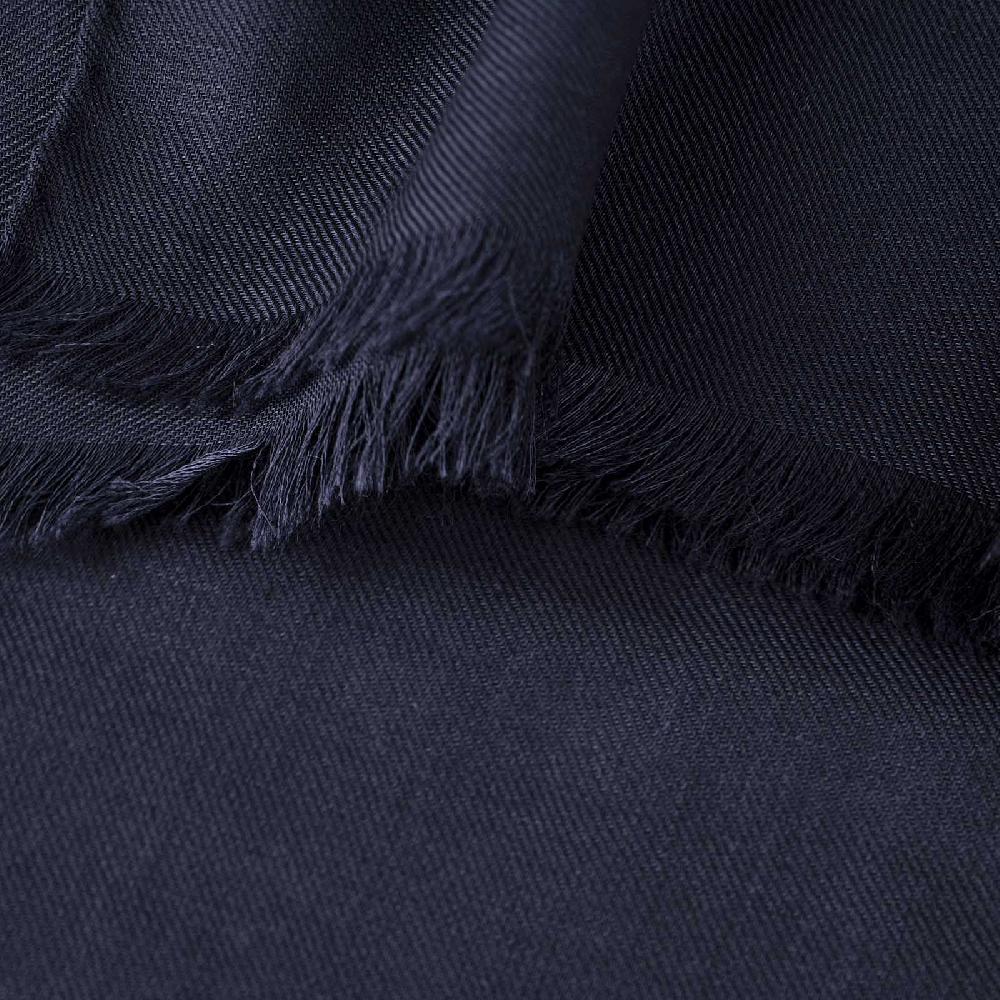 Rubinacci Sciarpa in cashmere blu navy Soddisfazione Garantita