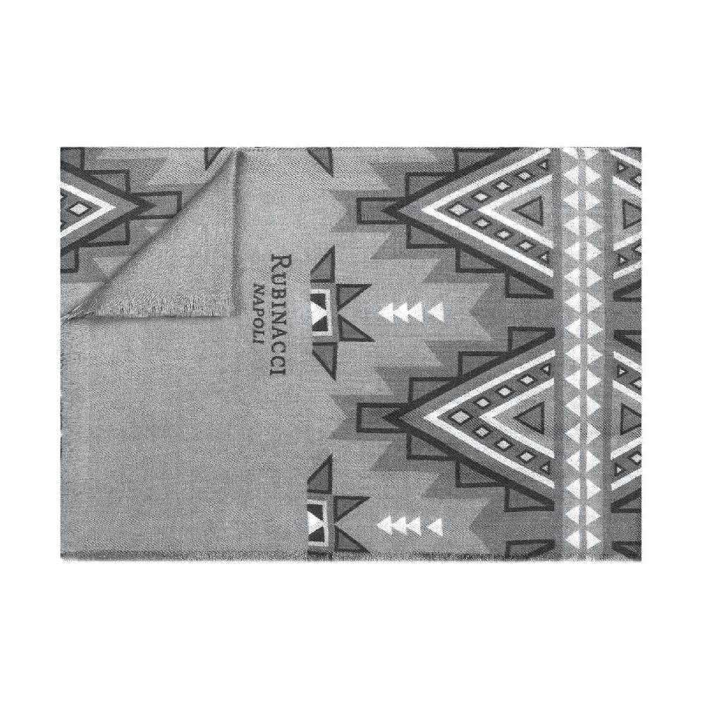 Rubinacci Sciarpa rombi grigio Sconto