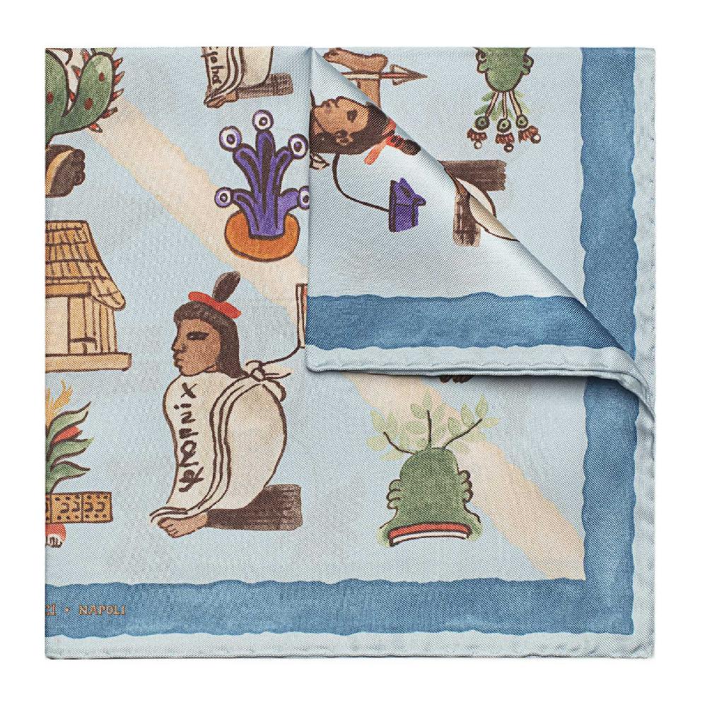 Rubinacci Foulard mendoza cielo Flash Sale