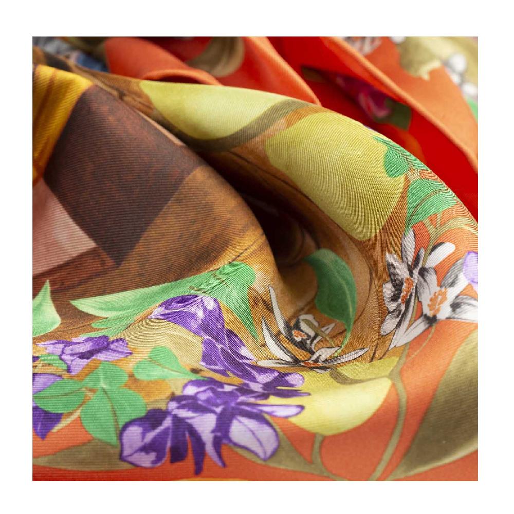 Rubinacci Foulard acquafrescaio arancione Offerta esclusiva