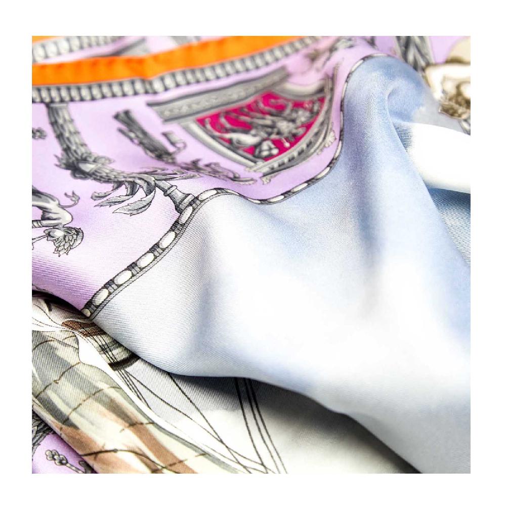 Rubinacci Foulard victory lilla-arancio Offerta San Valentino