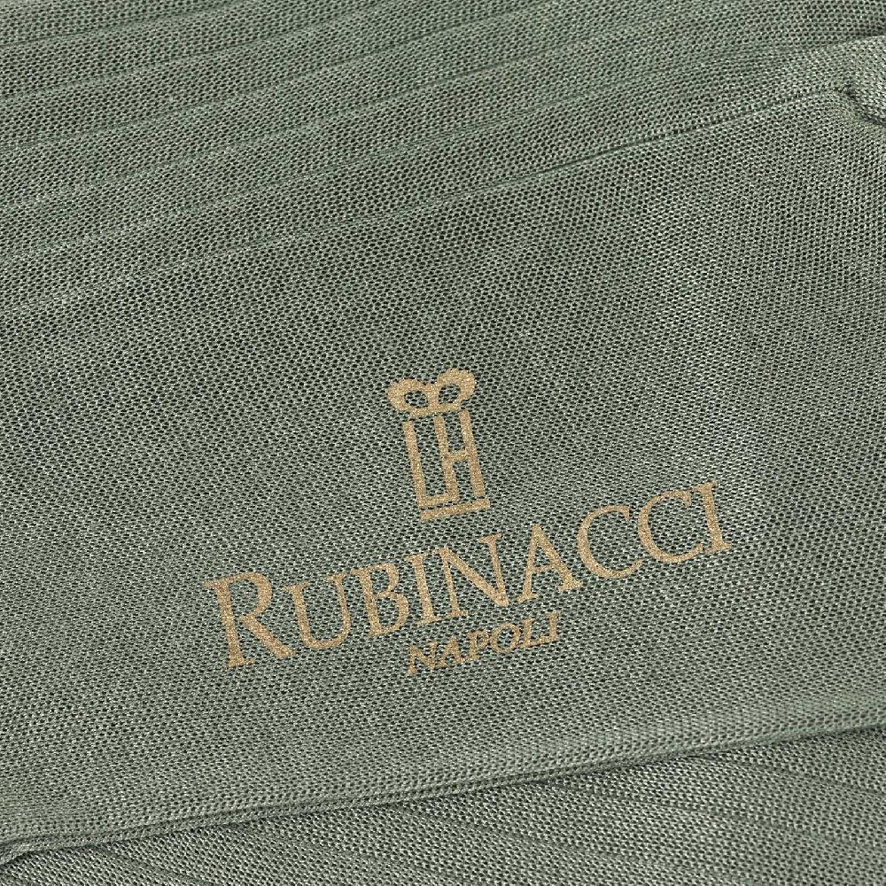 Rubinacci Calze in filo di Scozia a costina salvia Nuovi prodotti