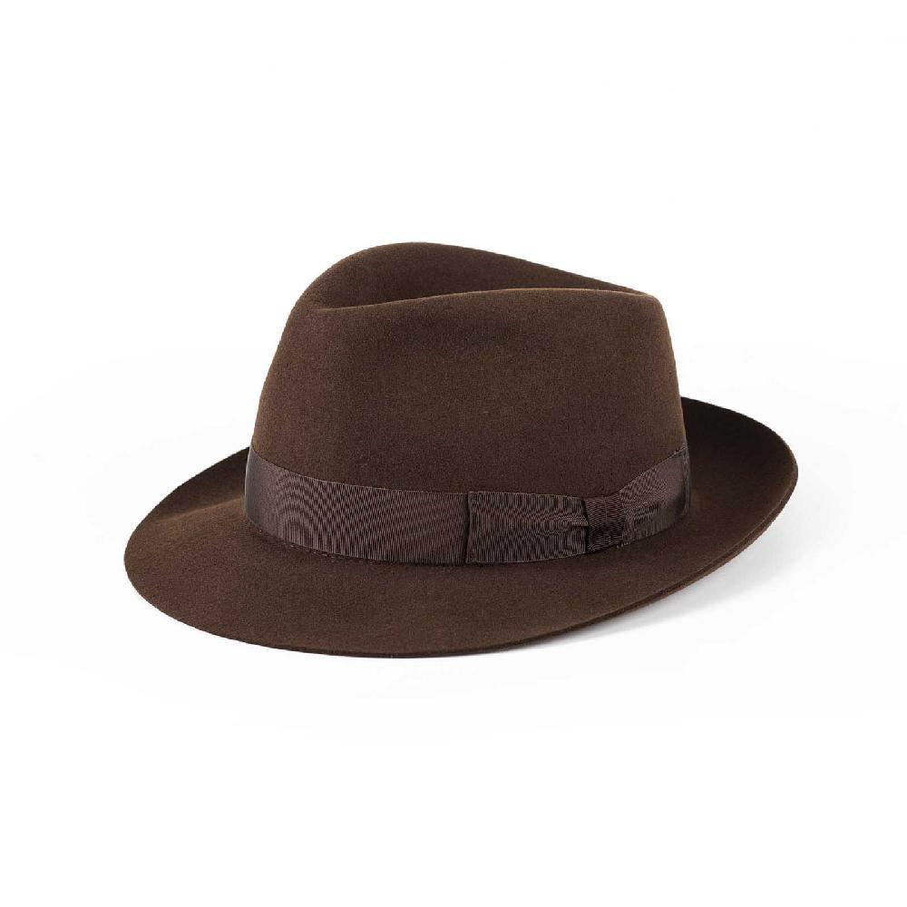 Rubinacci Fedora in lana testa di moro Offerta settimanale