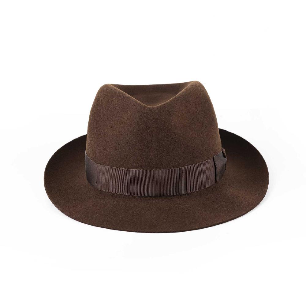 Rubinacci Fedora in lana testa di moro Offerta settimanale