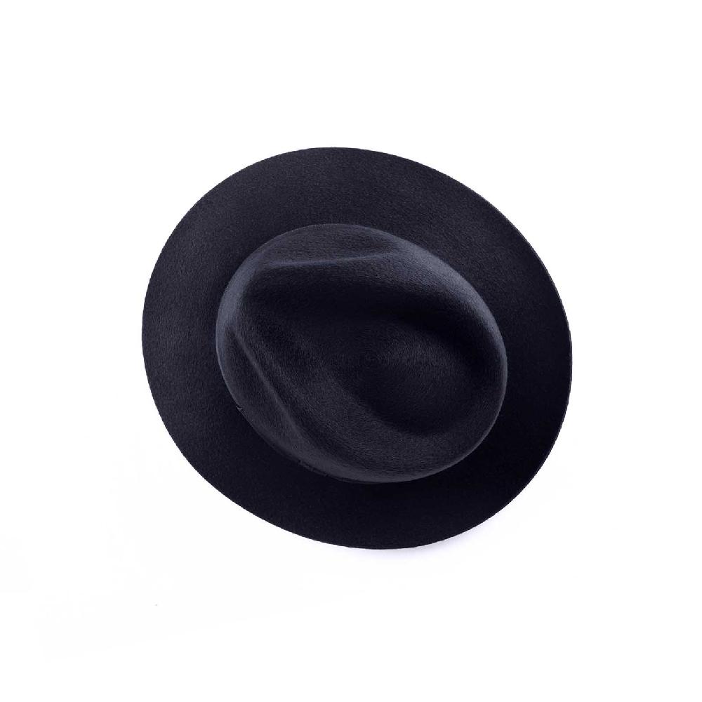 Rubinacci Fedora in cashmere blu ACQUISTA ORA