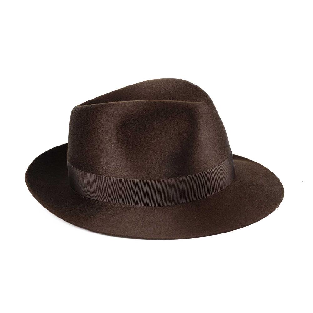 Rubinacci Fedora in cashmere testa di moro Ultimi due giorni