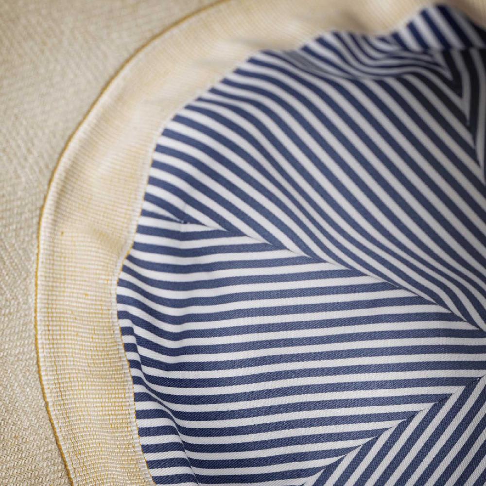 Rubinacci Cappello baseball in lino beige Fino al 60% di sconto