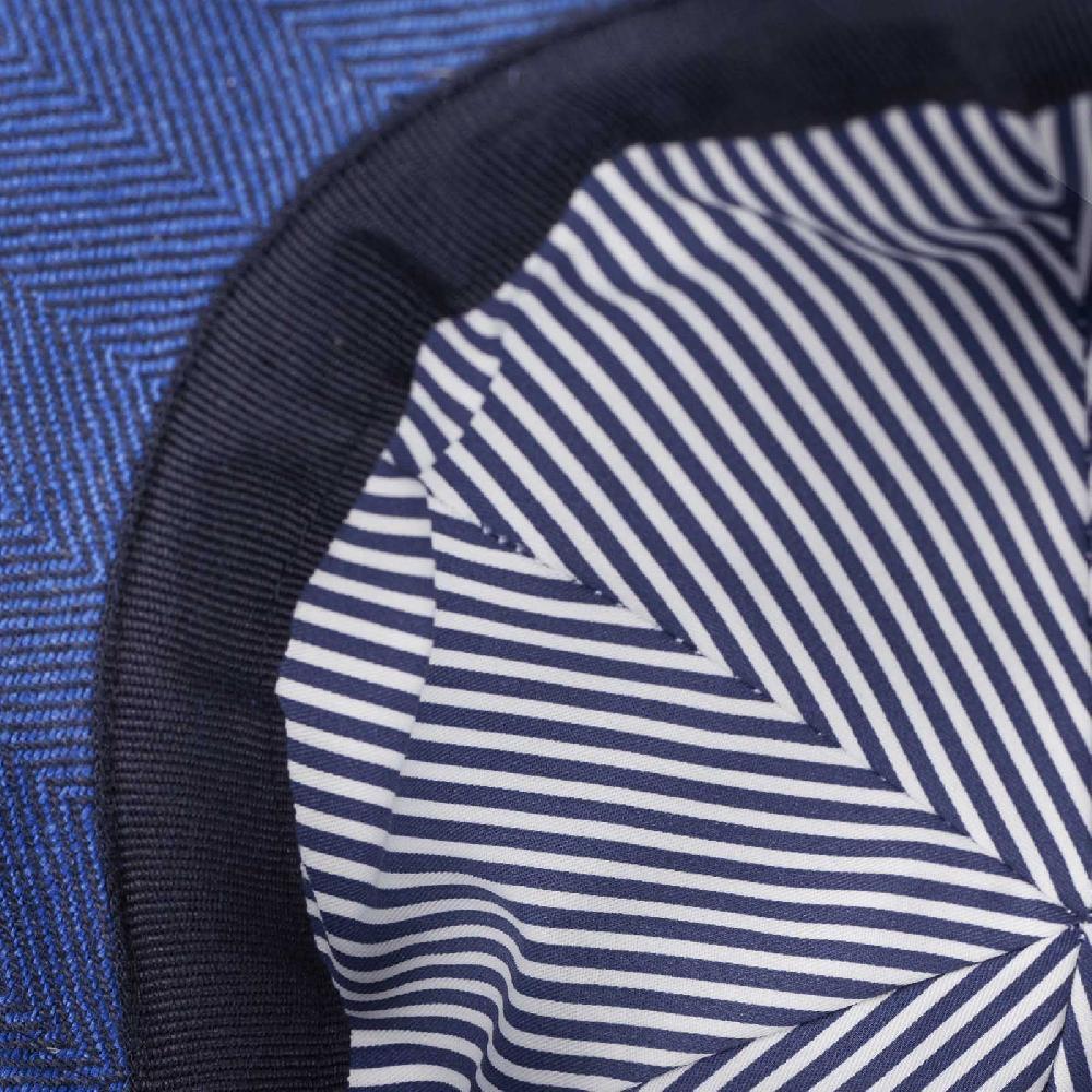 Rubinacci Cappello baseball in lino jeans Fino al 65% di sconto