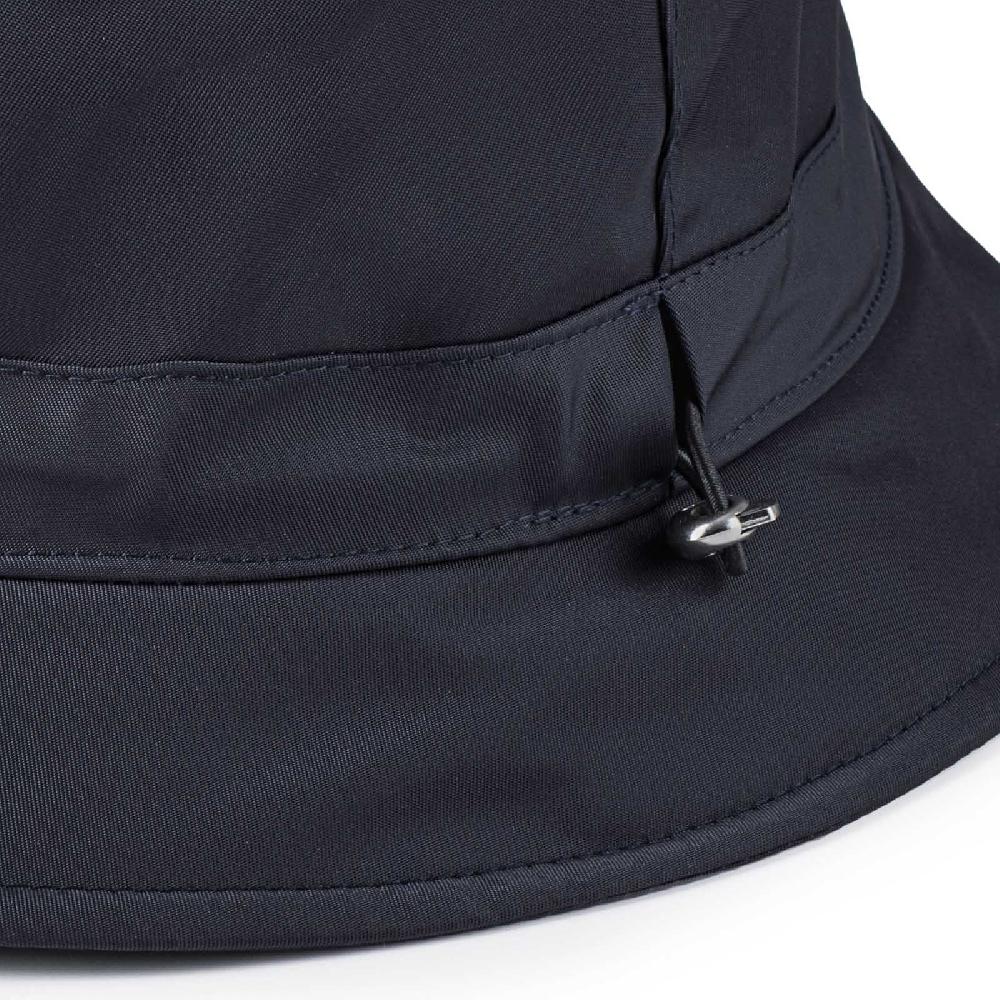 Rubinacci Cappello cloche in nylon blu Only for today