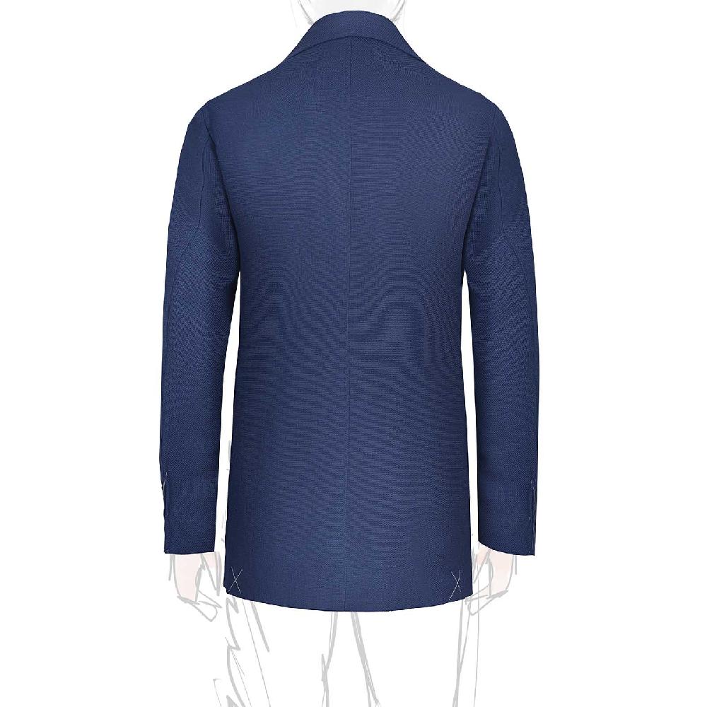 Rubinacci Giacca in lana blu super leggera Online