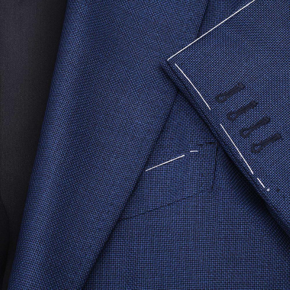 Rubinacci Giacca in lana blu super leggera Online
