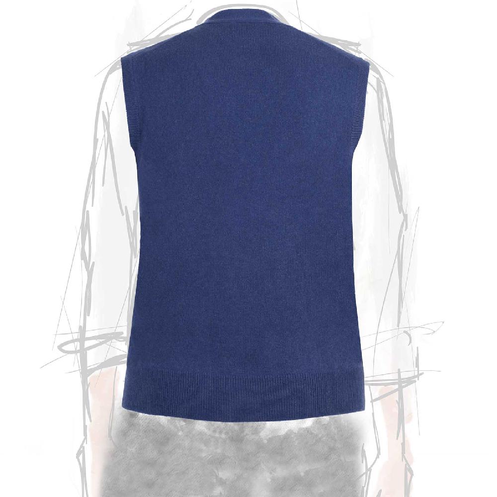 Rubinacci Gilet in cashmere ceruleo Offerte