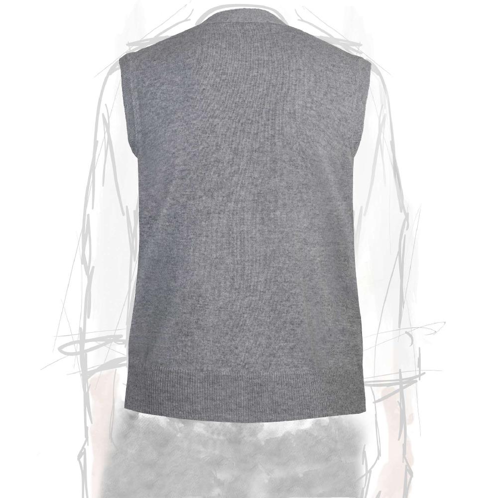 Rubinacci Gilet in cashmere grigio Hotsell