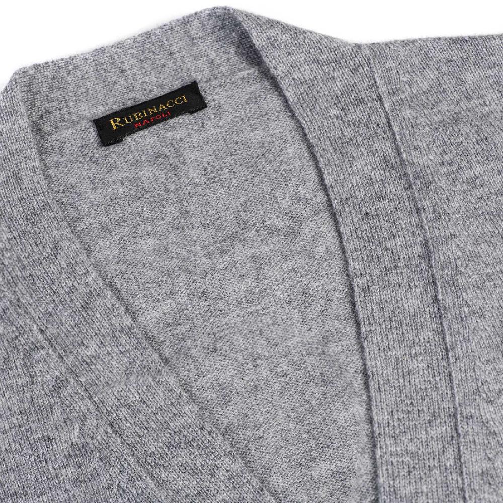 Rubinacci Gilet in cashmere grigio Hotsell