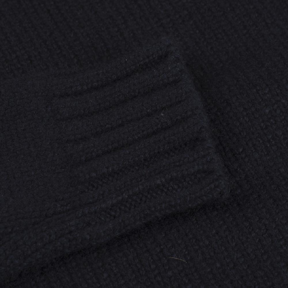 Rubinacci Girocollo in cashmere blu Vendita Economica