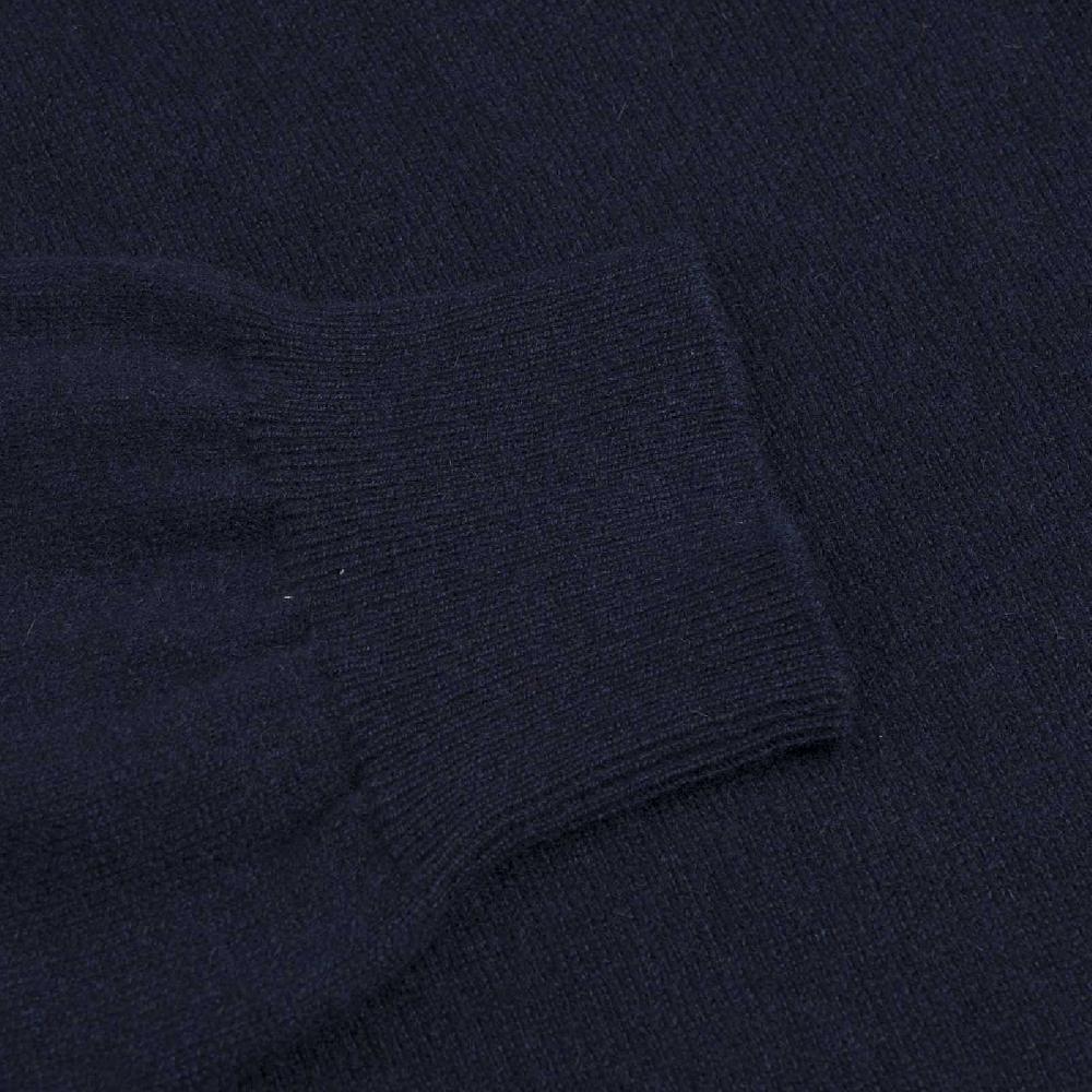 Rubinacci Polo in cashmere blu navy Offerta speciale