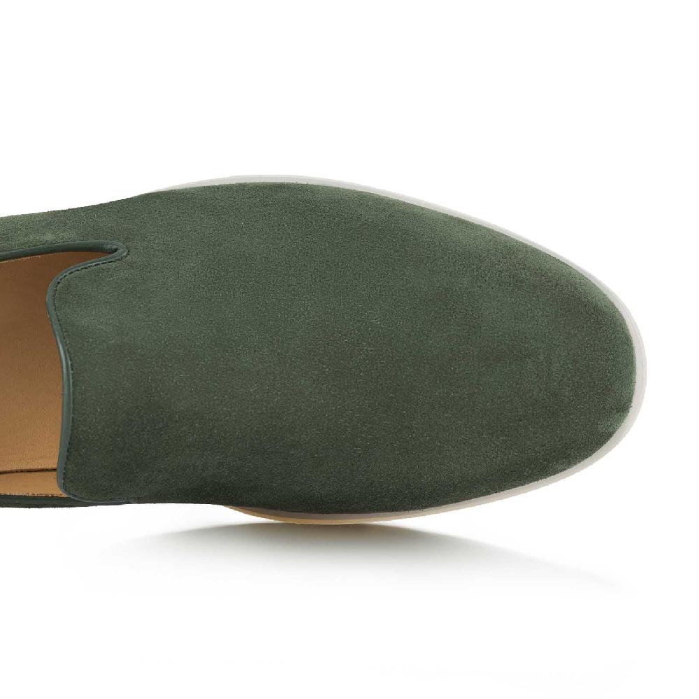 Rubinacci Sailing shoes verde Vendita calda
