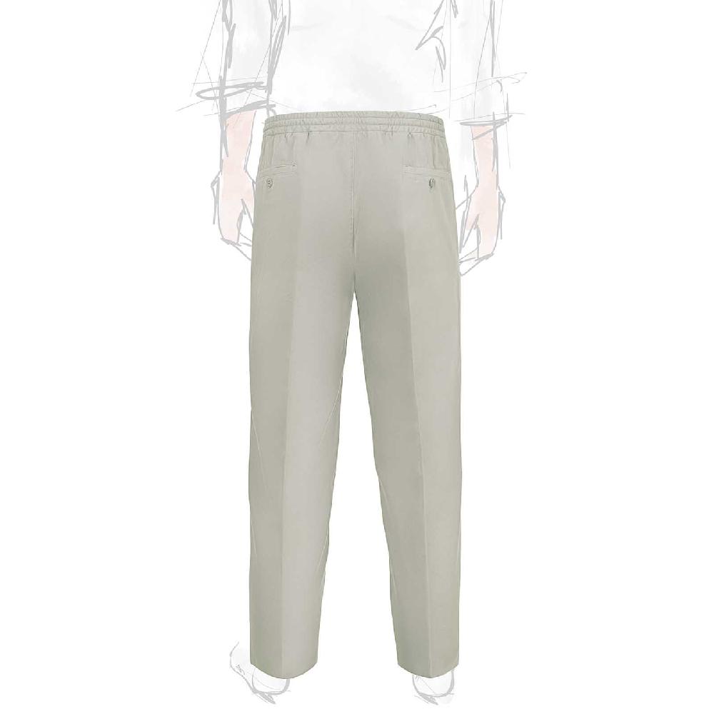 Rubinacci Pantalone leisure in cotone grigio chiaro Comprane uno, ottenene uno gratis