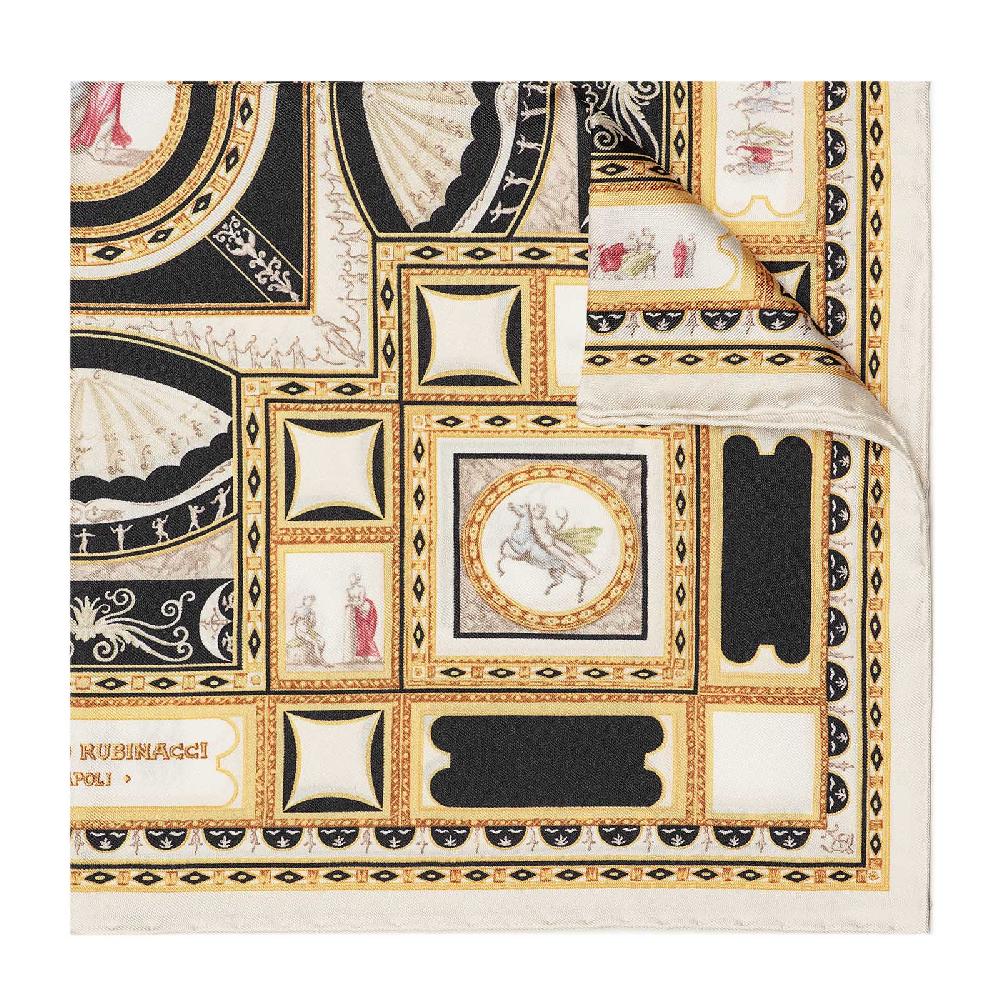 Rubinacci Pochette domus crema Esporta salva