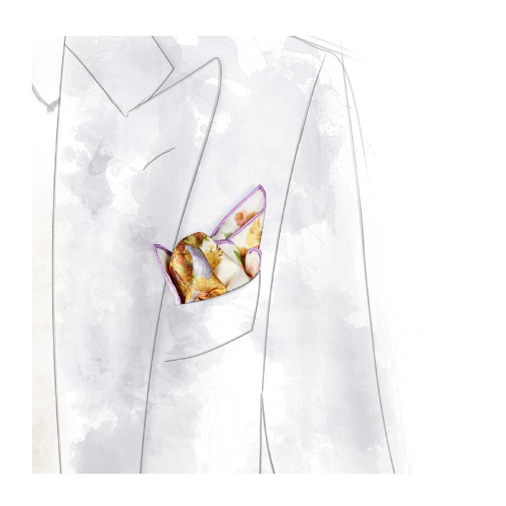 Rubinacci Pochette arcimboldo lilla Duty-free