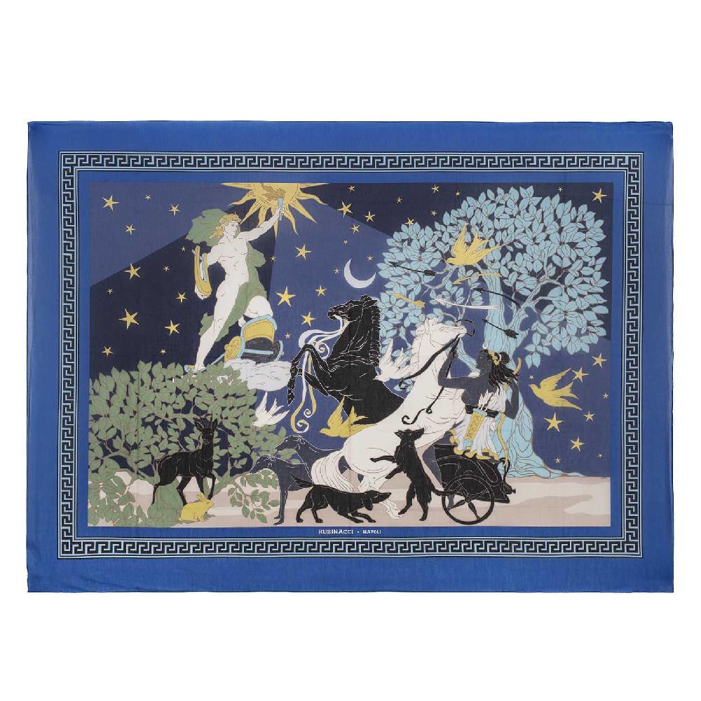 Rubinacci Stola Artemide e Apollo blu Soddisfazione Garantita