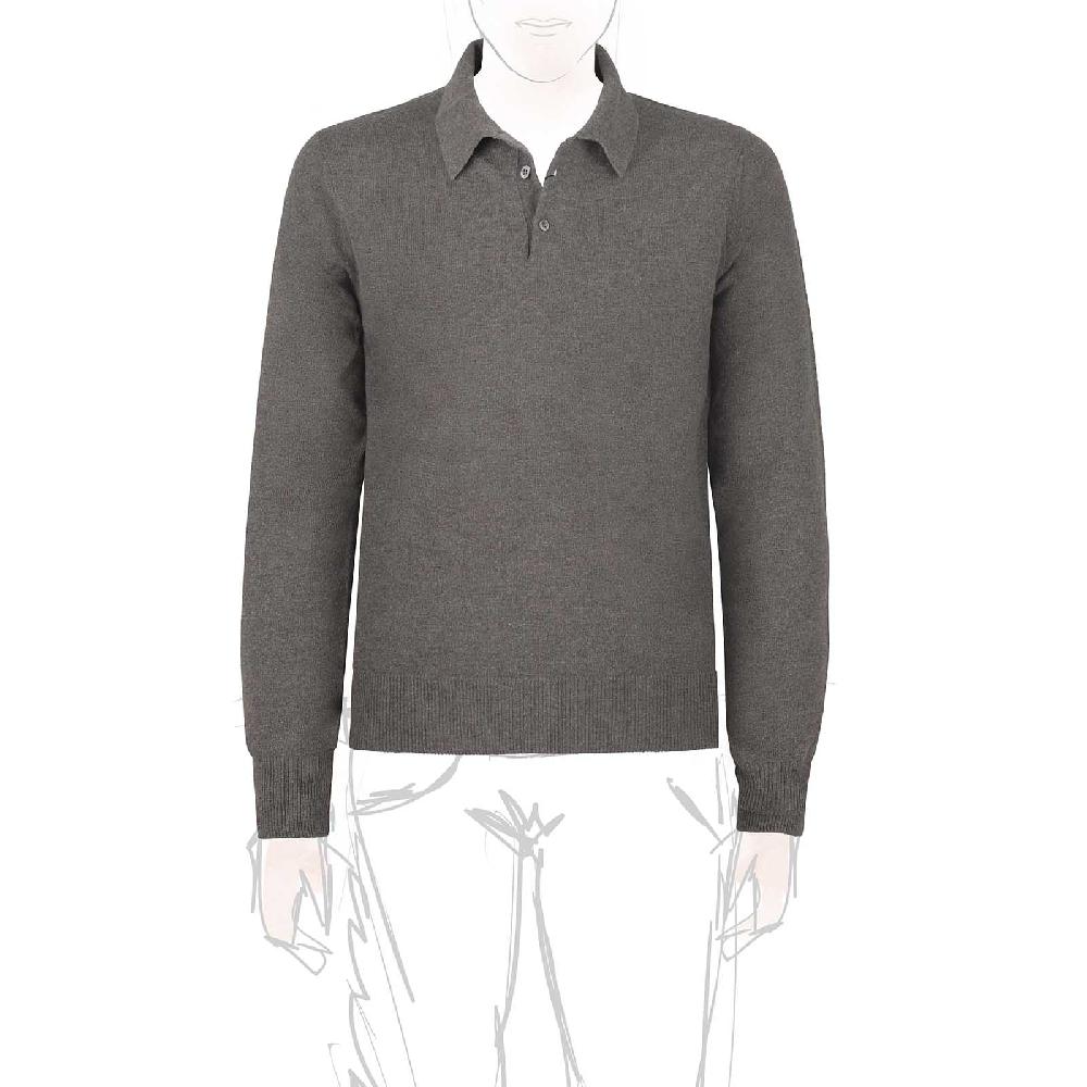 Rubinacci Polo in cashmere fango I Più Venduti