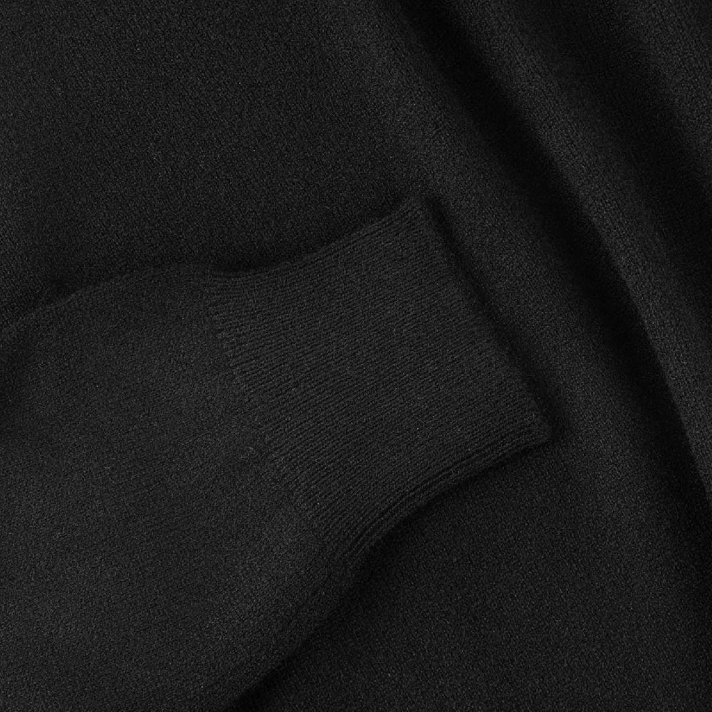 Rubinacci Polo in cashmere nero In Saldo
