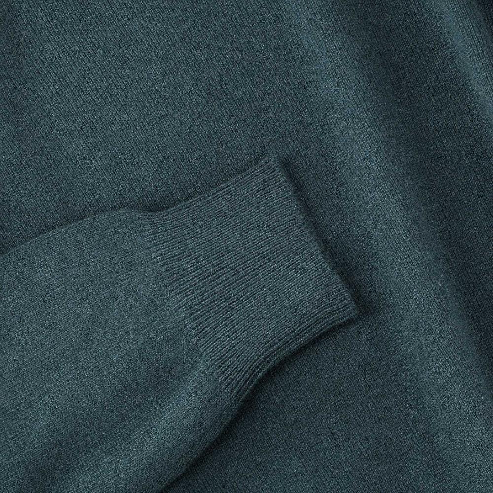 Rubinacci Polo in cashmere verde Nuova