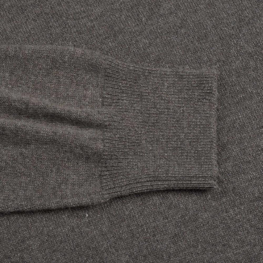 Rubinacci Polo in cashmere tortora Sconto di tempo limitato