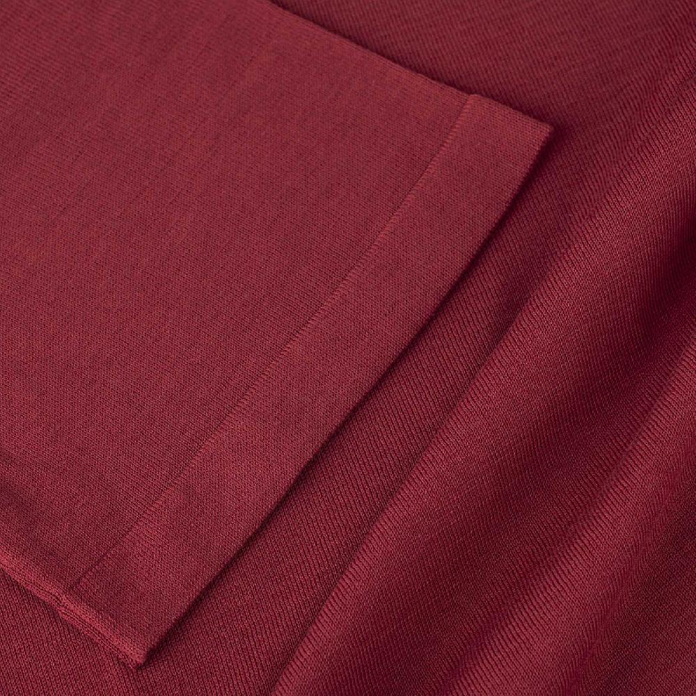 Rubinacci T-Shirt cotone bordeaux Comprare a buon mercato