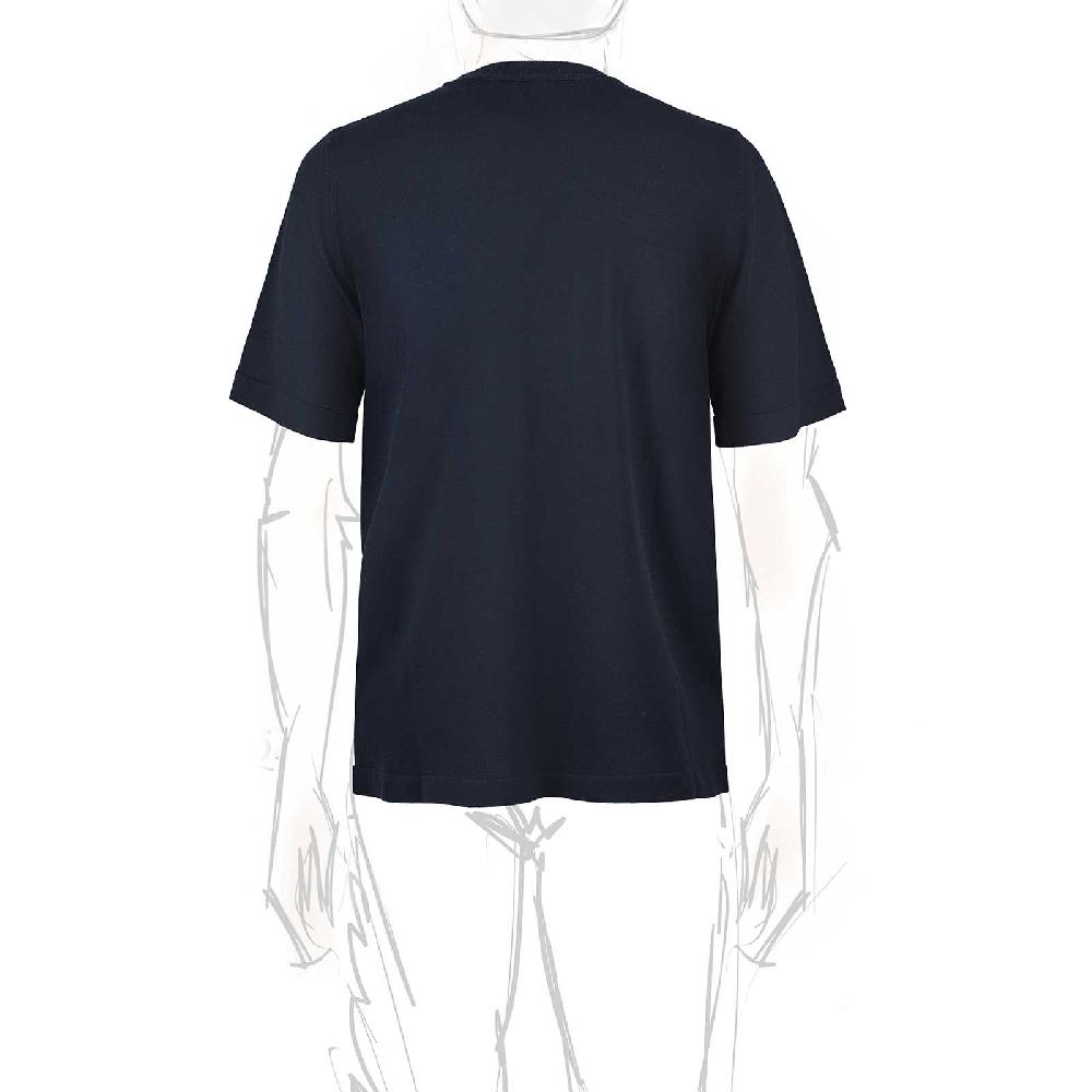 Rubinacci T-Shirt cotone blu Flash Sale