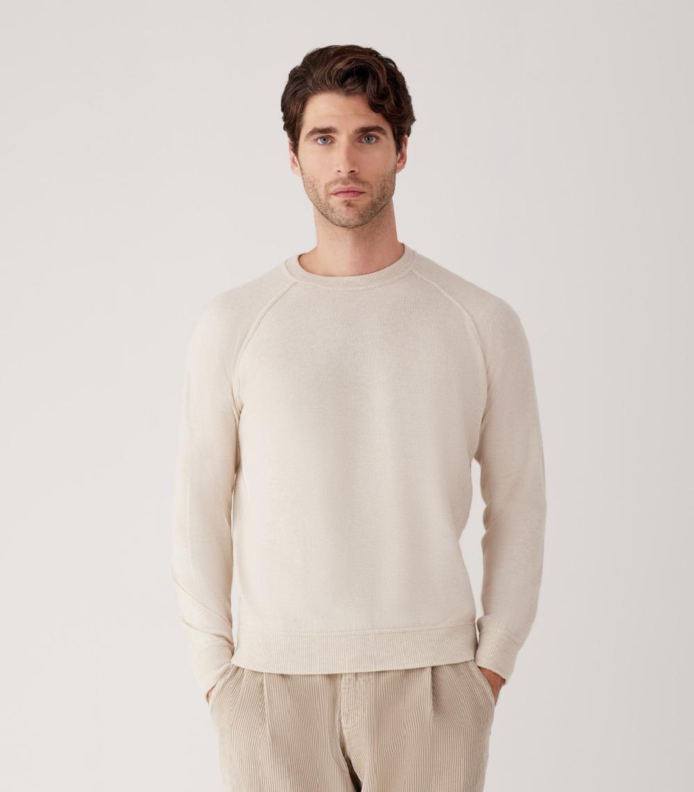 S.Moritz GIROCOLLO RAGLAN LANA CASHMERE Negozi Online