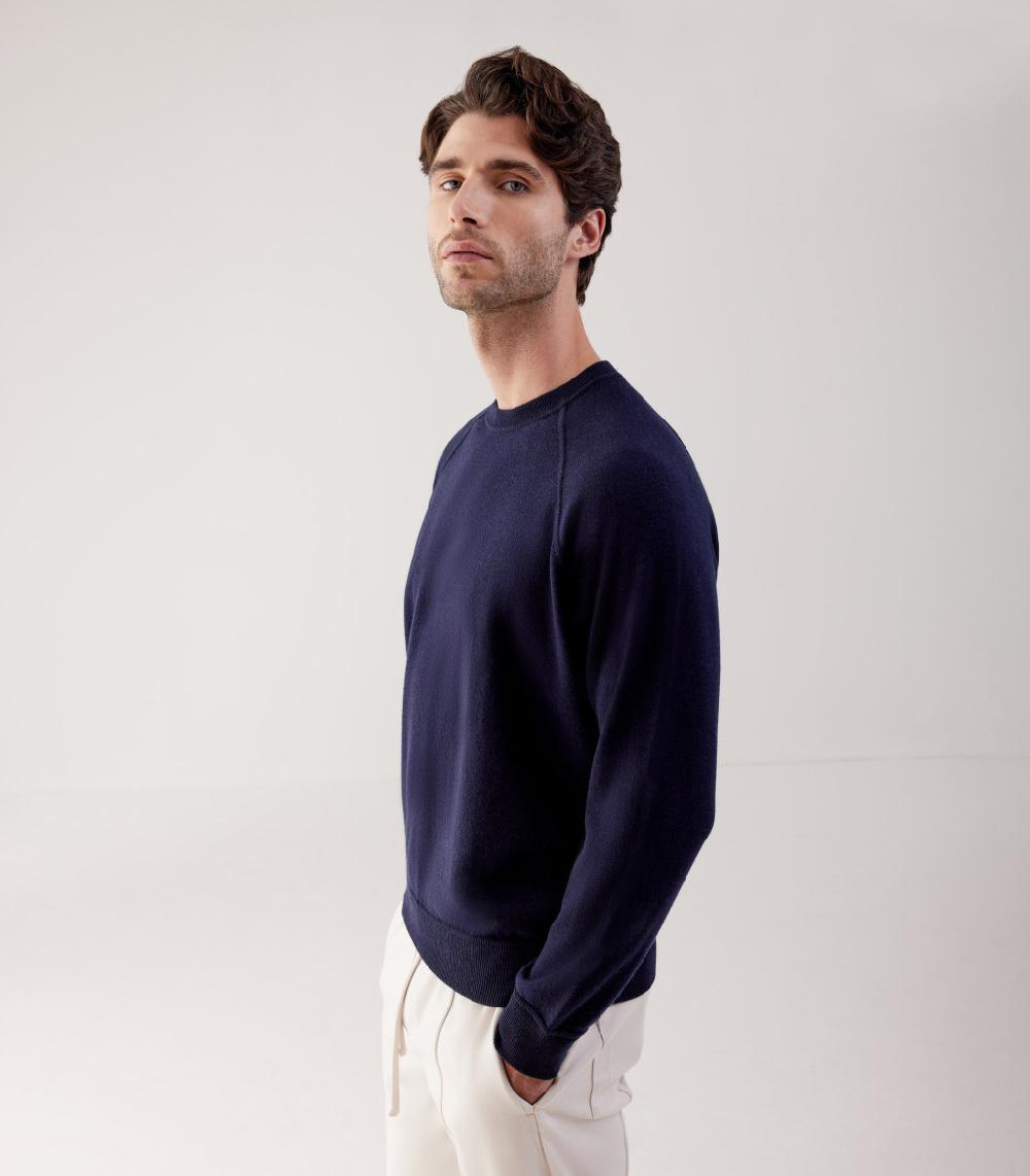S.Moritz GIROCOLLO RAGLAN LANA CASHMERE Prezzo Ridotto