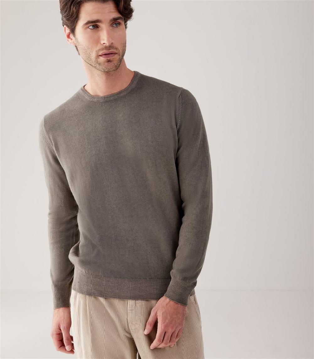 S.Moritz GIROCOLLO LANA SETA CASHMERE Saldi Di Fabbrica