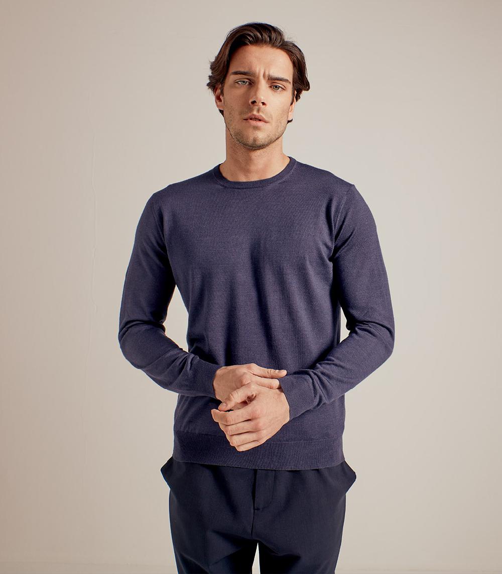 S.Moritz GIROCOLLO LANA SETA CASHMERE - AVIO Italy
