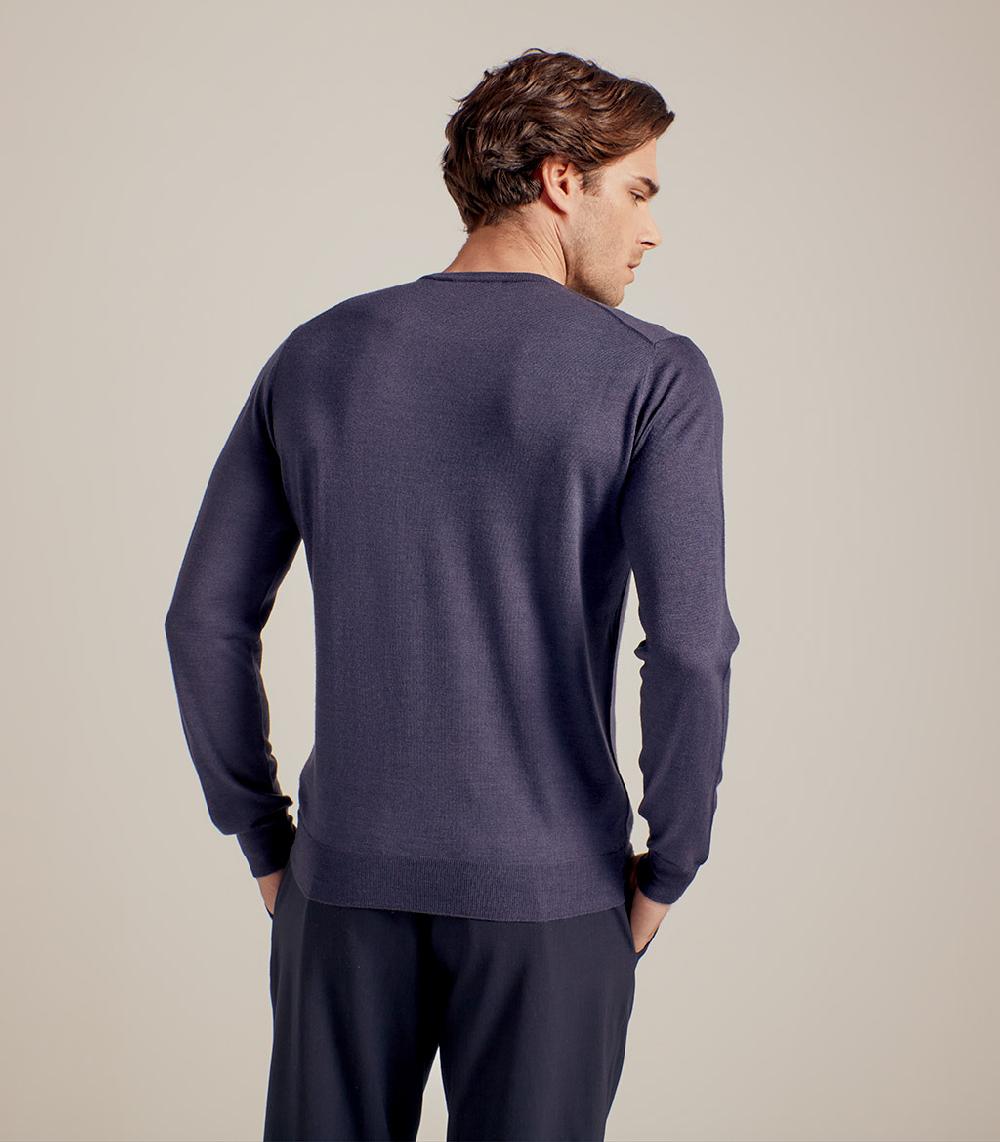 S.Moritz GIROCOLLO LANA SETA CASHMERE - AVIO Italy