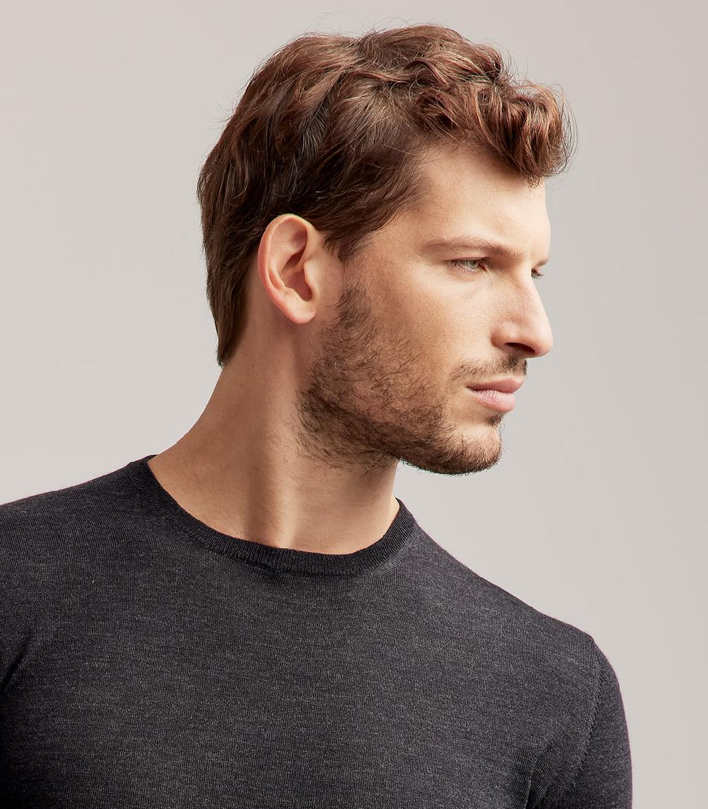 S.Moritz GIROCOLLO ROYAL MERINO - GRIGIO ANTRACITE Promozione