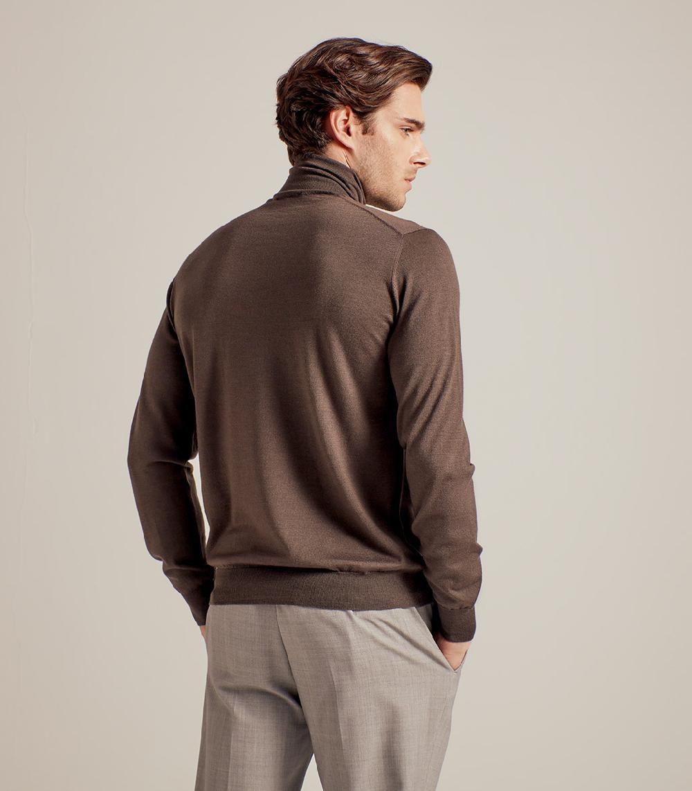 S.Moritz DOLCEVITA LANA SETA CASHMERE - CACAO Fino Al -60%