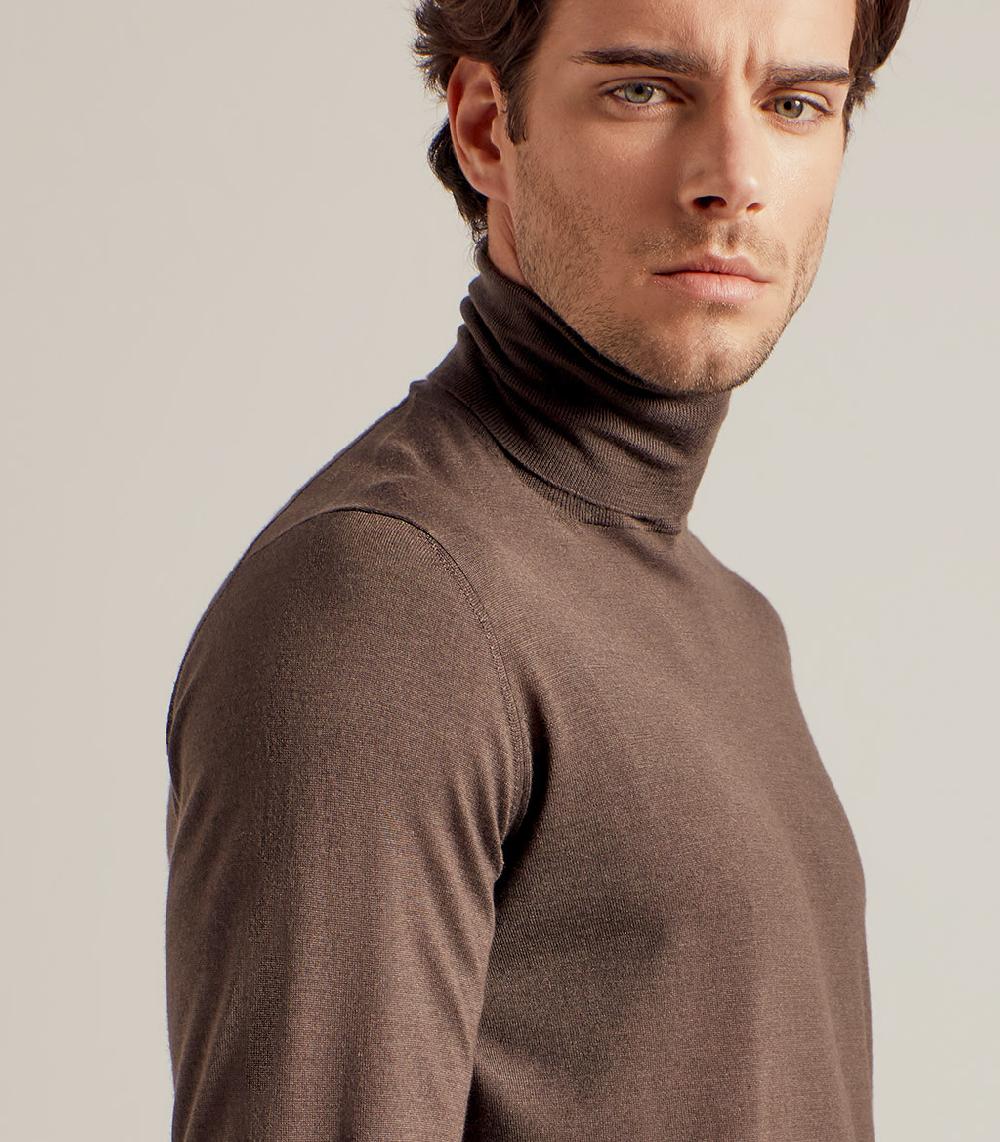 S.Moritz DOLCEVITA LANA SETA CASHMERE - CACAO Fino Al -60%