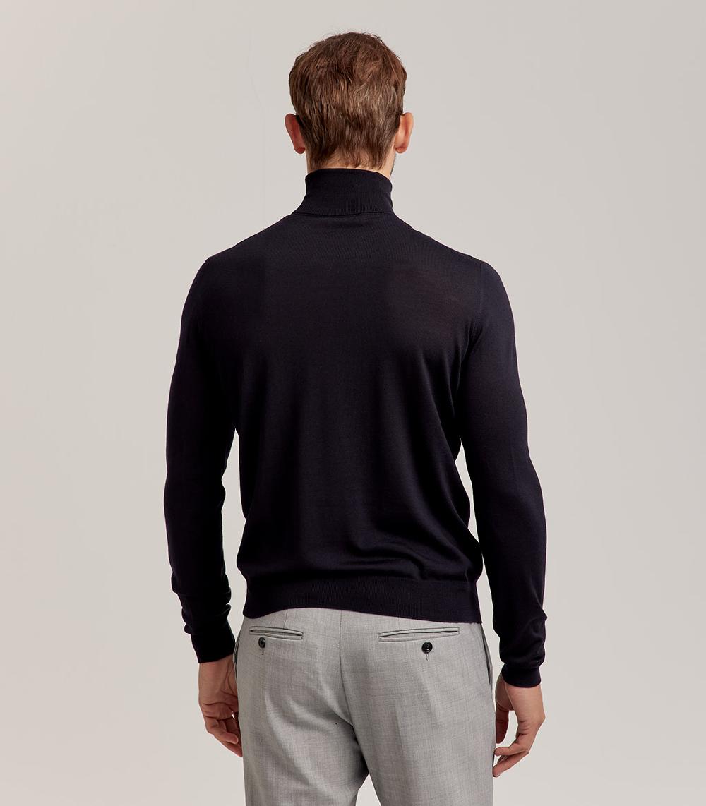 S.Moritz DOLCEVITA ROYAL MERINO - BLU NAVY Economico
