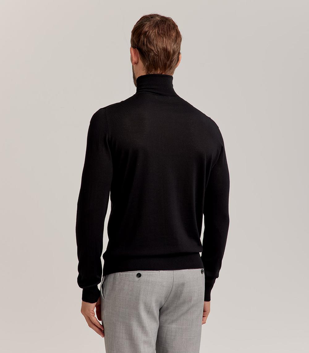 S.Moritz DOLCEVITA ROYAL MERINO - NERO Outlet