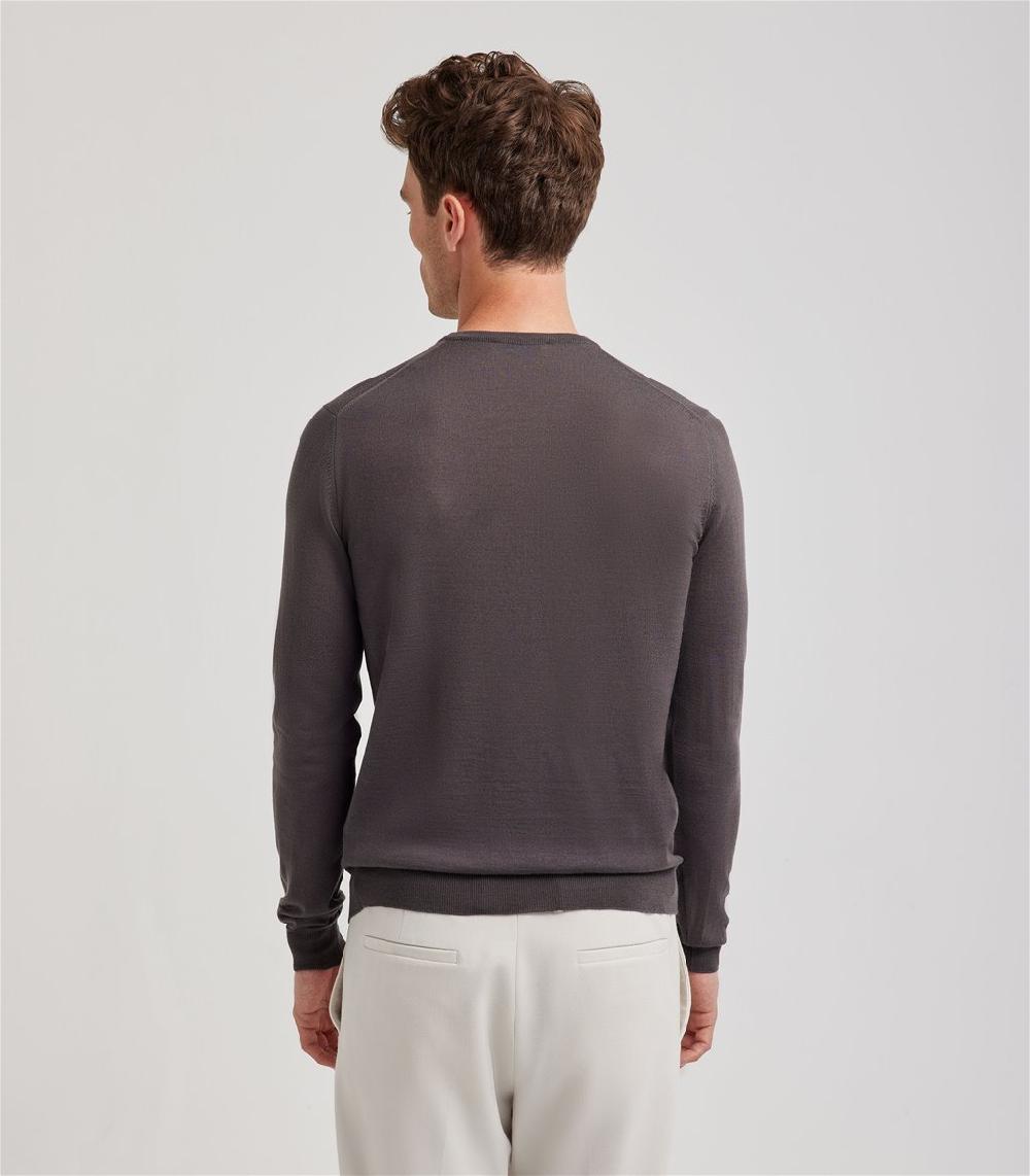 S.Moritz Maglia girocollo da uomo royal merino | S.Moritz Sito Ufficiale Italia