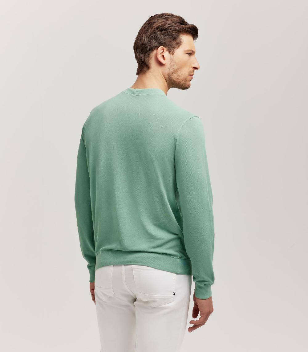 S.Moritz GIROCOLLO FELPA - COTONE PIQUET Sconto