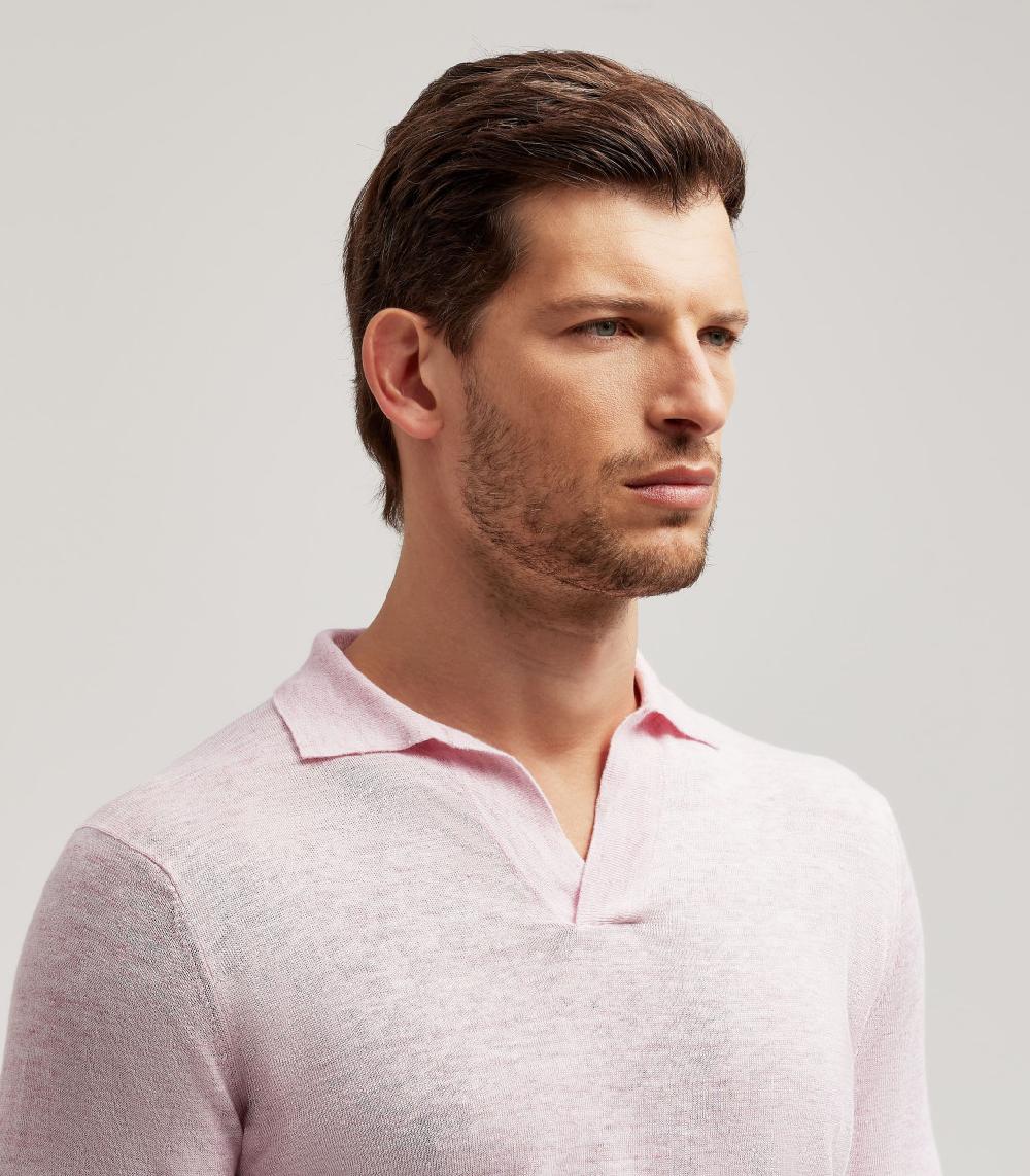 S.Moritz POLO SKIPPER - LINO COTONE Qualità