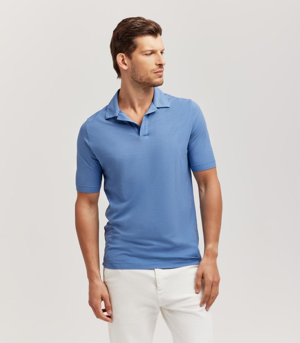 S.Moritz POLO SKIPPER - COTONE CREPE Soddisfazione Garantita