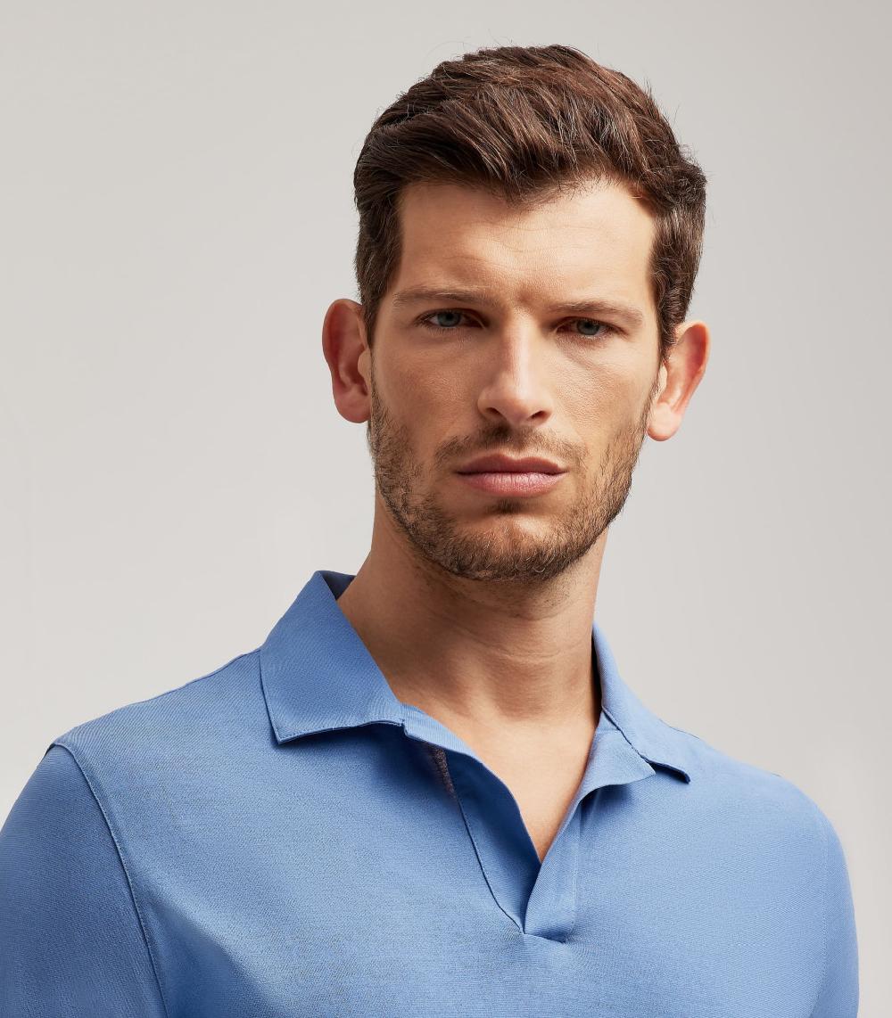 S.Moritz POLO SKIPPER - COTONE CREPE Soddisfazione Garantita