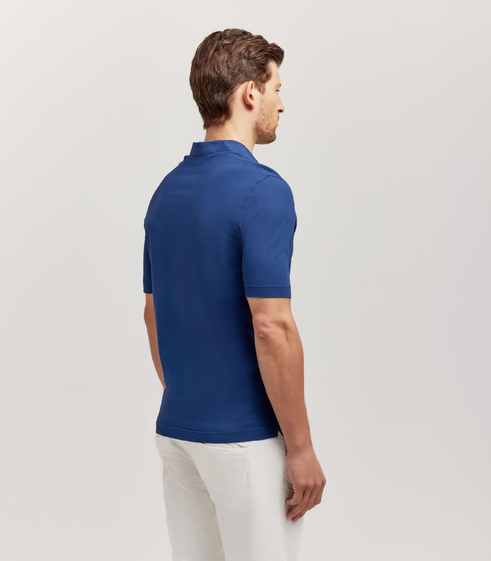 S.Moritz POLO SKIPPER - COTONE CREPE Qualità Garantita