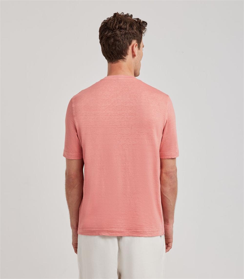 S.Moritz T-shirt pesca da uomo in jersey lino | S.Moritz Sito Ufficiale Sconto